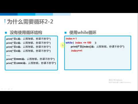 最新 Python零基础教程第4章 循环结构 2  为什么使用循环
