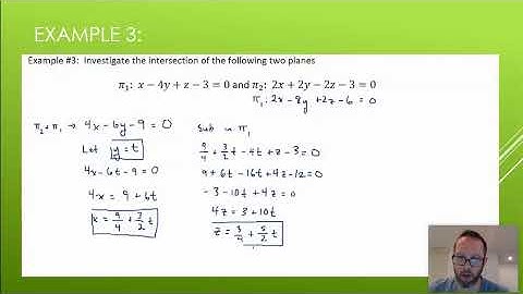 Intersections of Planes (Part 1)