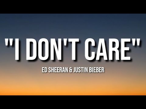 I don't care- ed sheeran & Justin bieber (lyrics). - YouTube