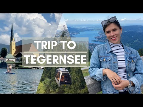 Trip from Munich to TEGERNSEE + Mountains ⛰ | Travel Germany