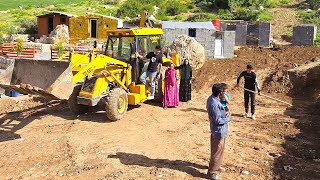 Building a Home for Milad and His Family | Excavation and Land Leveling with a Bulldozer