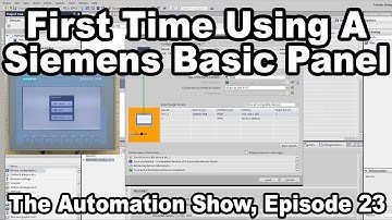 First Time Using A Siemens Basic Panel