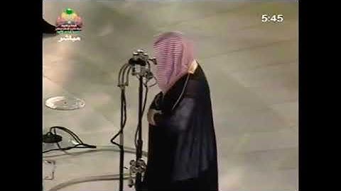 سورة الإنفطار والأعلى - من أجمل فجريات الشيخ سعود الشريم بالمسجد الحرام