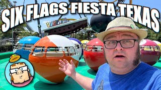 A Scorching Hot Day at Six Flags Fiesta Texas  San Antonio, TX