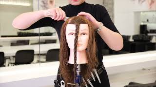 HOW TO: Langes Haar in Schichten zu einer Spitze schneiden von Natasja Keijzer