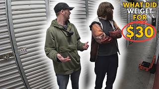 So We Bought A $30 Storage Unit!