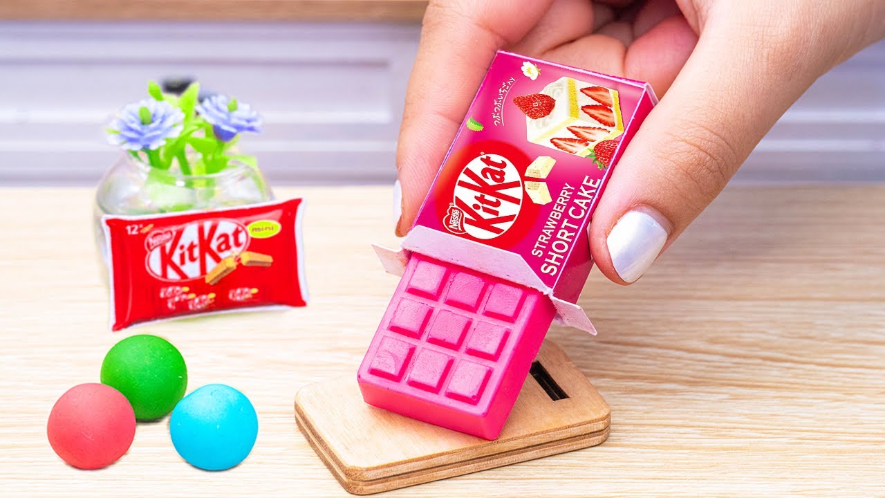 Amazing KitKat Cake | Delicious Pink Chocolate Cake Decorating Ideas, Rainbow Chocolate KitKat Cake