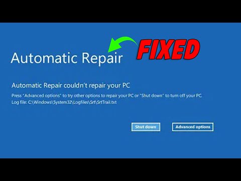 How to Fix Automatic Repair in Windows 10 ( Without Formatting )