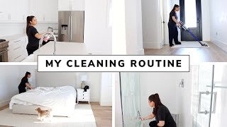 MY DAILY CLEANING ROUTINE