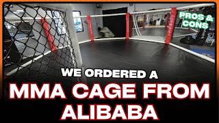 MMA Cage from Alibaba Pros and Cons - We Saved a lot #mma #bjj