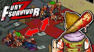 Lickers Have Raided The Shelter! - FURY SURVIVOR PIXEL Z