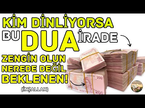 Sonsuz Rızka Sahip Olmak İçin Bu Duayı Okuyun! - Çok Gizli Dua Mutlaka Okunmalı! inşallah