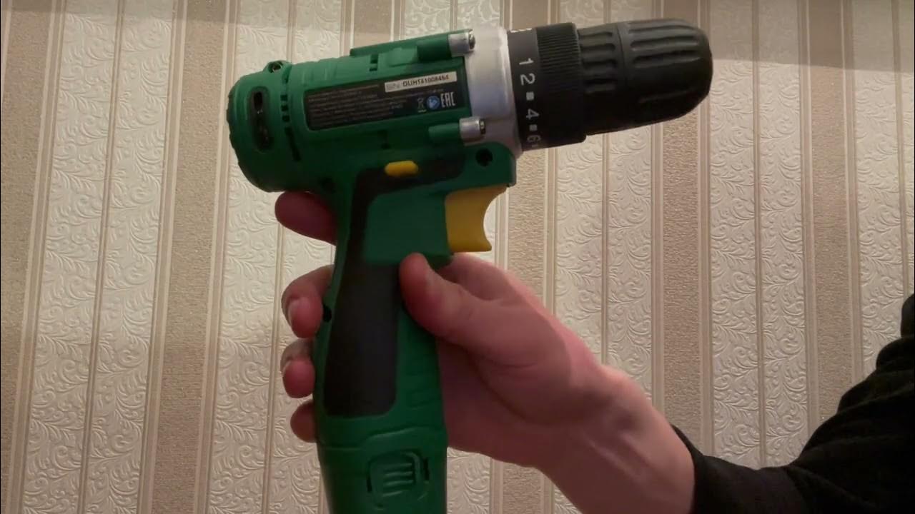 Дрель-шуруповерт FinePower CDR14 - YouTube