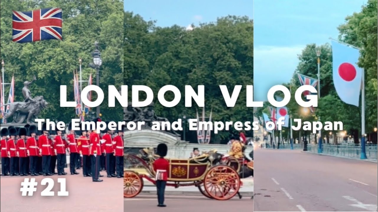 🇬🇧 Встреча Императора и Императрицы Японии в Великобритании / Парад карет и смена караула