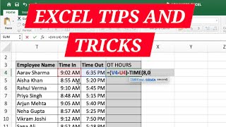 Excel Tips & Tricks for Beginners 2026 | 10 Excel Tricks You Should Know Excel Formulas Hack Microsoft Excel For Beginners Ii क य एक स ल म ऐस ह सकत ह Ii