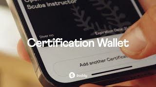 Certification Wallet in the Buddy App: Keep Track of Your Dive Certifications screenshot 5
