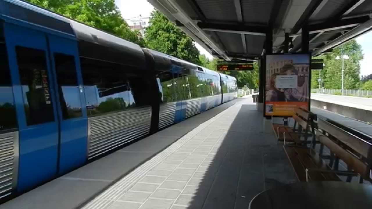 Stockholm - Station Tour - Högdalen (Tunnelbana Green Line) 2015 06 21