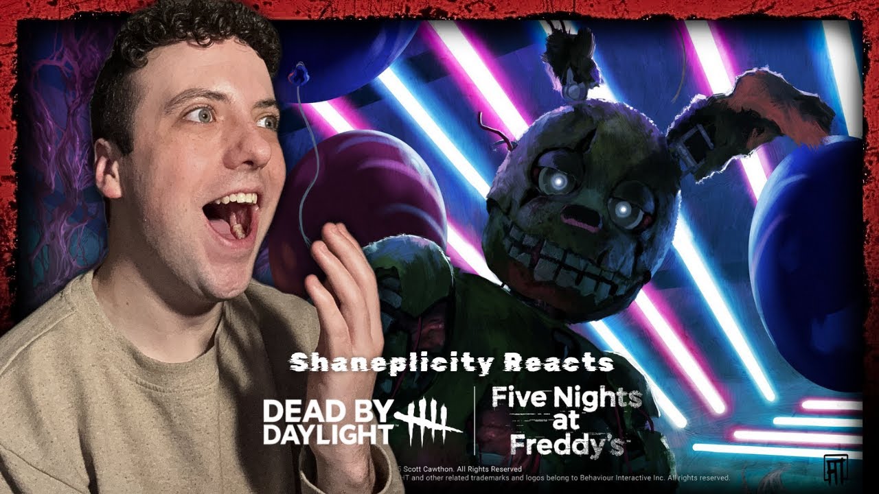 DBD + FNAF REVEAL • Shaneplicity Reacts