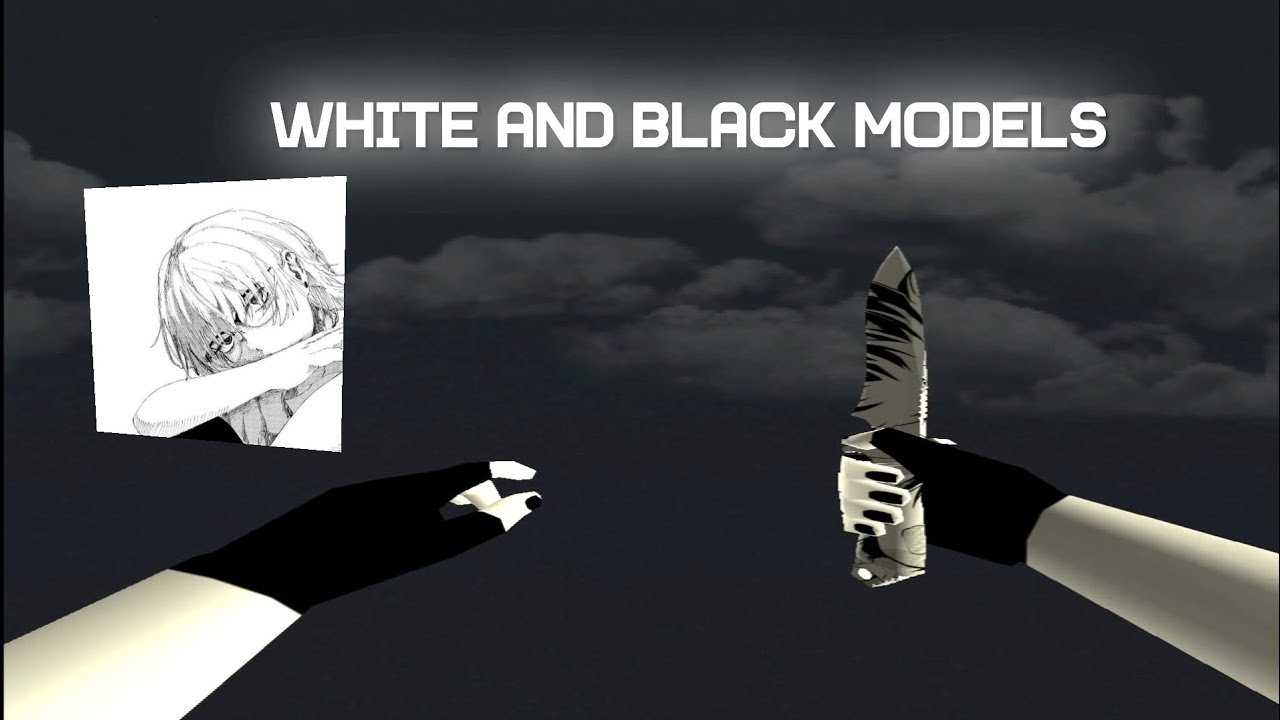 🥷 WHITE AND BLACK ZXC MODELS | Counter Strike 1.6 