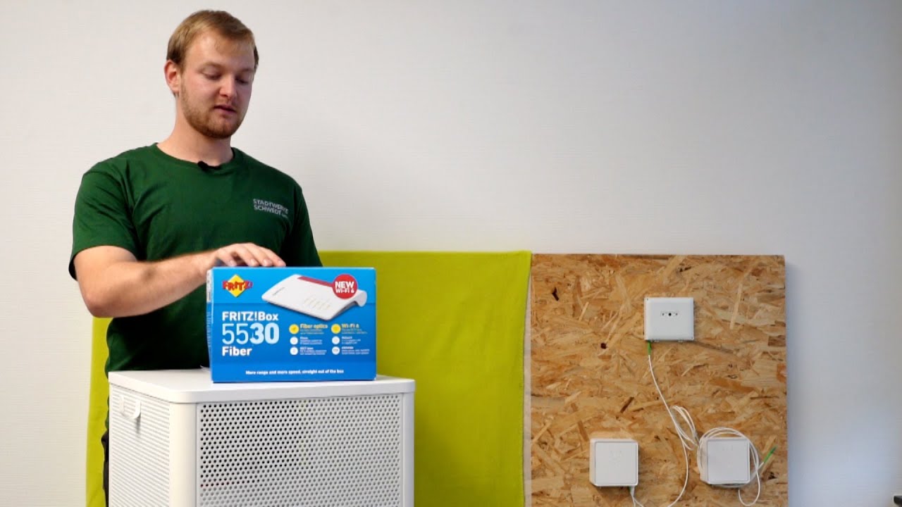 FRITZ!Box ans Glasfasernetz anschließen und einrichten – Netzgebiet e ...