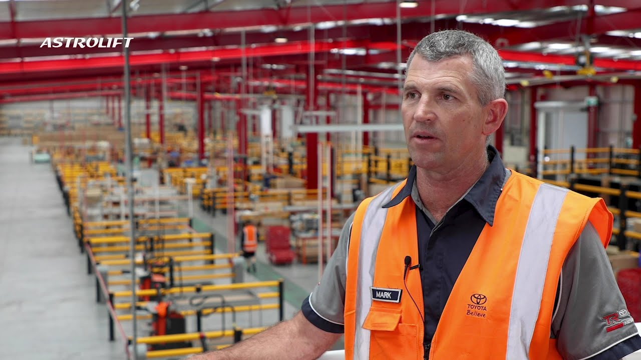 Industrial Safety Barriers - Toyota Parts Warehouse | Part 1