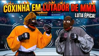 Coxinha em Lutador de MMA