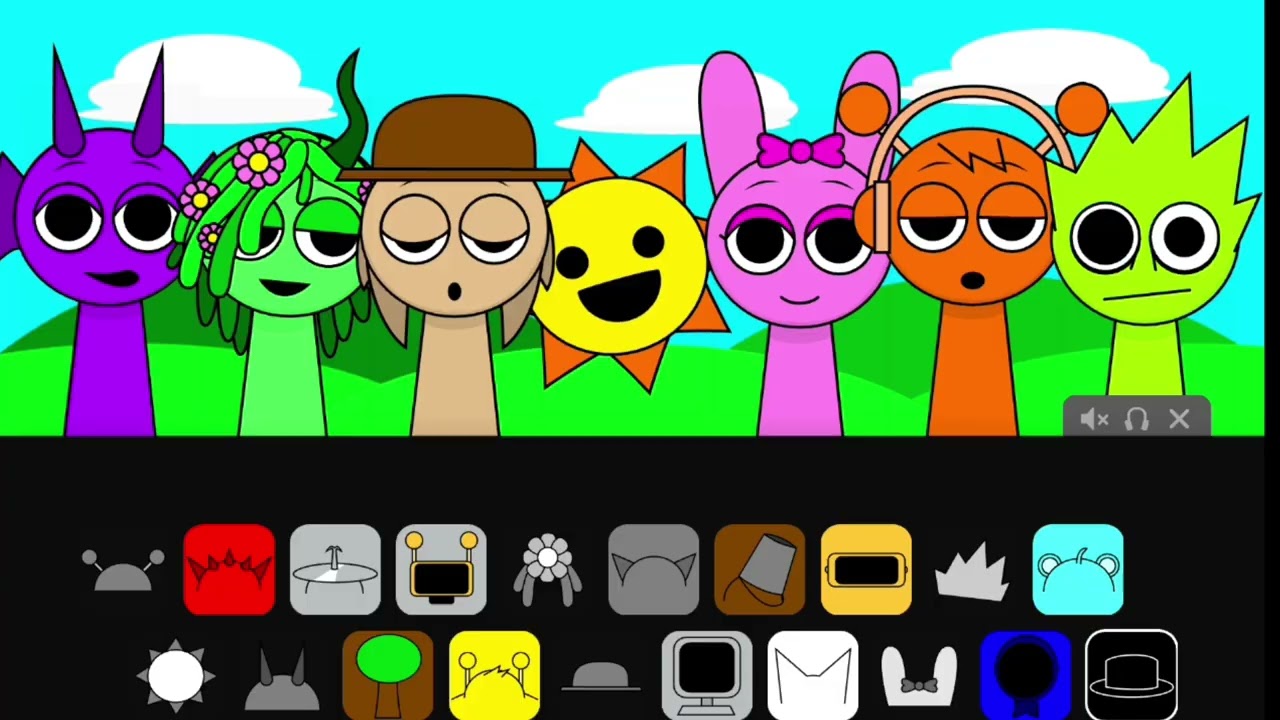 incredibox sprunki sinner edition Animation Videos। Pinki gray sus funny moments horror music mix