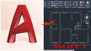 autocad architecture 2022 floor plan building part 1 tutorial