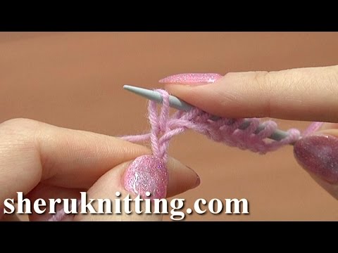 Casting On Through The Foundation Chain Tutorial 1 Method 12 of 18 Begin to Knit