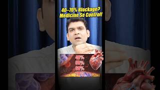 40-70% Heart Blockage? Medicines Explained