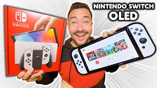 I received the New Nintendo Switch OLED! (in preview)