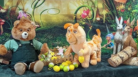 Teddy Ruxpin and Grubby. Grundo Springtime Singtime. Happy Easter 2021