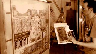 Интaрт Студия Intart Studio Процесс Создания Росписи