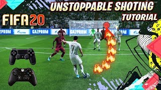 FIFA 20 IMPOSSIBLE TO DEFEND SHOT !!! BEST SHOOTING TECHNIQUE - 1on1 & LONG RANGE TUTORIAL