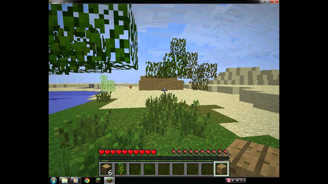 Minecraft Lets play Episode 1:First House - YouTube