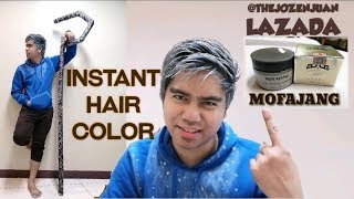 Instant Hair Color Mofajang review and Tutorial X JACK FROST HAIR  (PHILIPPINES)