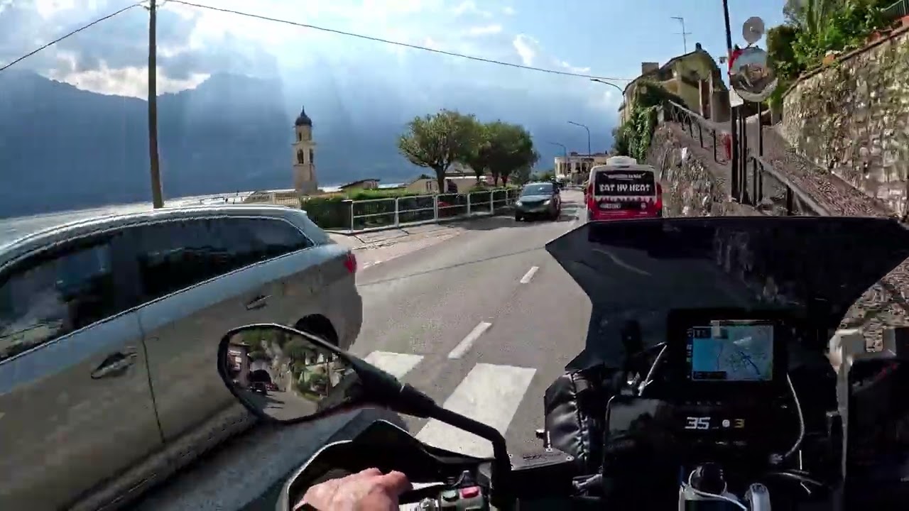 Motorcycling around Lake Garda Italy