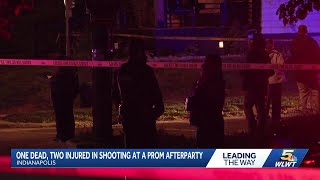 Shooting at Indianapolis post-prom party leaves one dead, two injured