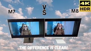 How the Samsung M8 Monitor BEATS the Samsung M7 Monitor: CHECKMATE!