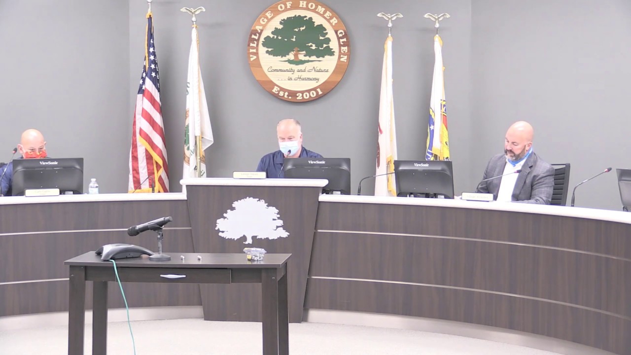 Homer Glen Village Board Meeting May 13, 2020 YouTube