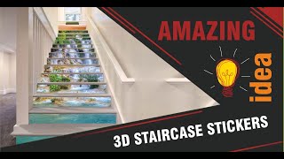 3D STAIRCASE STICKERS