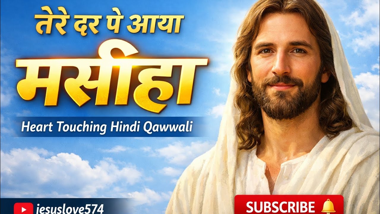 Tere Dar Pe Aaya Masiha | Soul Touching Hindi Qawwali | Jesus Love Worship Son | jesuslove574