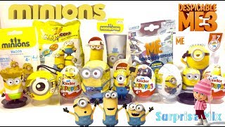 МИНЬОНЫ и Гадкий Я 3 СЮРПРИЗЫ - Despicable Me 3 MINIONS kinder surprise Unboxing - Киндер Чипикао... МИНЬОНЫ и Гадкий Я 3 СЮРПРИЗЫ - Despicable Me 3 MINIONS kinder surprise Unboxing - Киндер Чипикао...