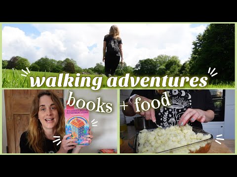 A Spring Day of Walking, Cottage Pie & Books | VLOG