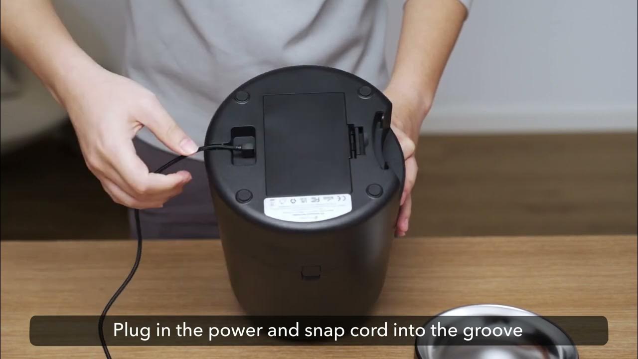 How to Install PETLIBRO AIR Automatic Pet Feeder YouTube