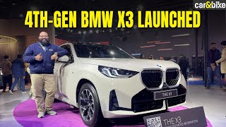 2025 BMW X3 Launched Starting At Rs. 75.80 Lakh | Bharat Mobility Global Expo 2025 Bmw X3 2025 Release Date