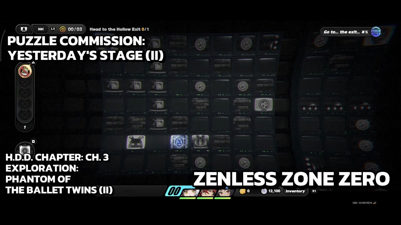 Zenless Zone Zero Puzzle] Yesterday's Stage (II) / Phantom Of The