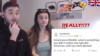 British Couple Reacts Culture Shocked Americans Share The Thing They Didn't Realize Were So American