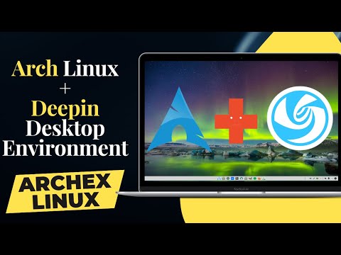 ArchEX Linux : Deepin Desktop with ARCH Linux!
