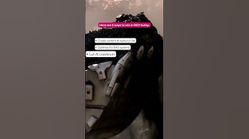 How Do You Win in Generative Engine Optimisation?